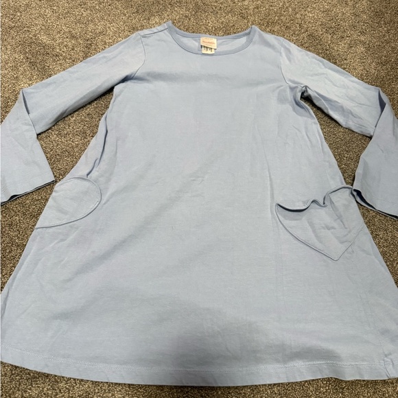 Hanna Andersson Other - Hanna Andersson Light Purple Heart Pocket Dress Sz 130cm